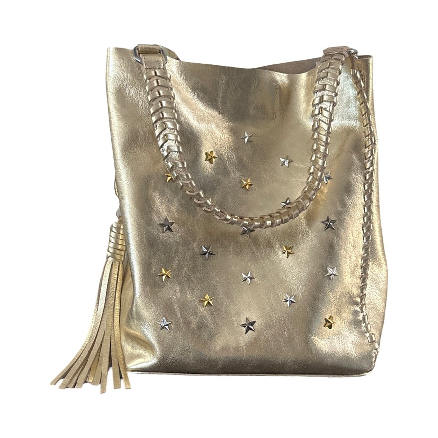 Bolsa Tote de piel auténtica, tamaño y proporciones
