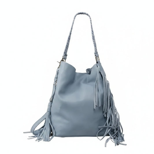 Tote con flecos