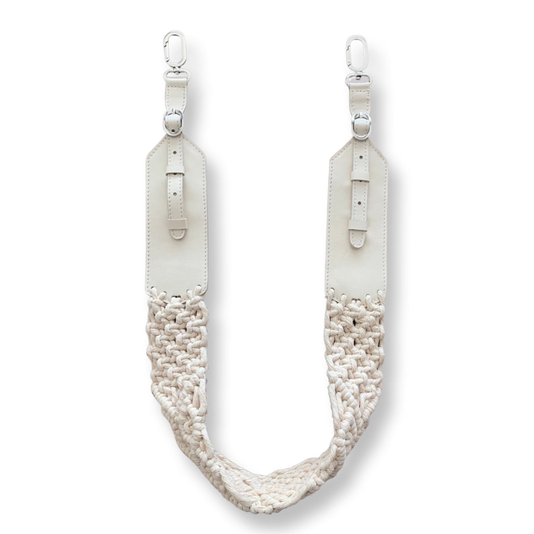 Macrame strap